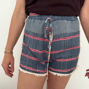 Beach style boho shorts